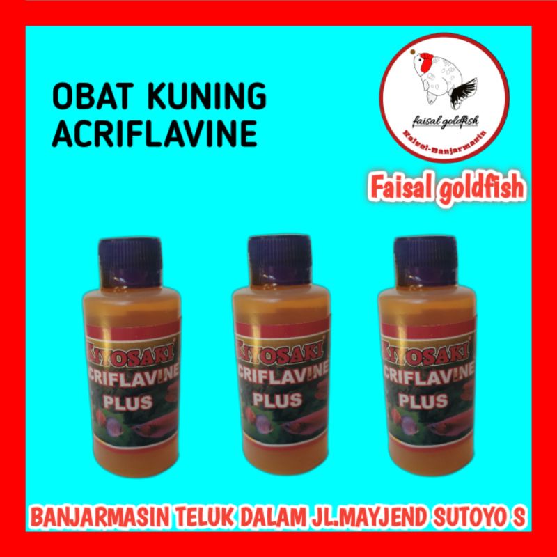 obat acriflavine / obat kuning ikan