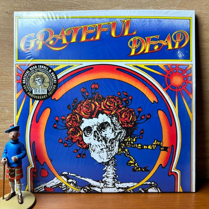 VINYL GRATEFUL DEAD - GRATEFUL DEAD (SKULL & ROSES) [2LP,BLCK)