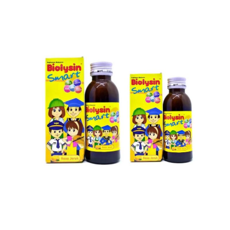 Biolysin Smart Syrup Vitamin Anak Multivitamin Anak Biolisin Smart Sirup