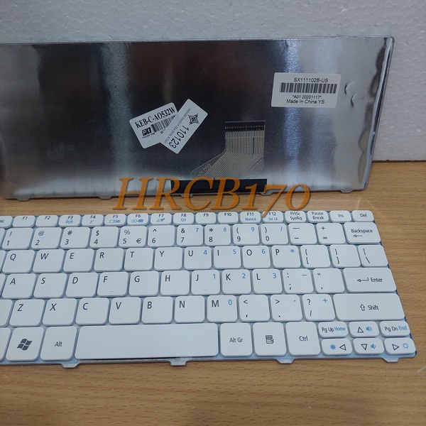 Keyboard Acer Aspire One 532h D255 D257 D260 D270 522 PUTIH -HRCB