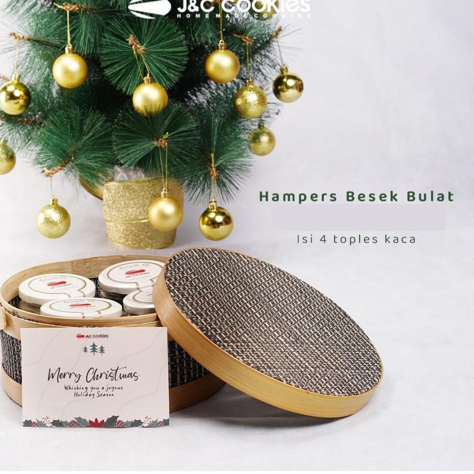 

♫ Hampers Natal JNC Kue Kering Parcel Natal Hadiah Lebaran Toples JAR ●