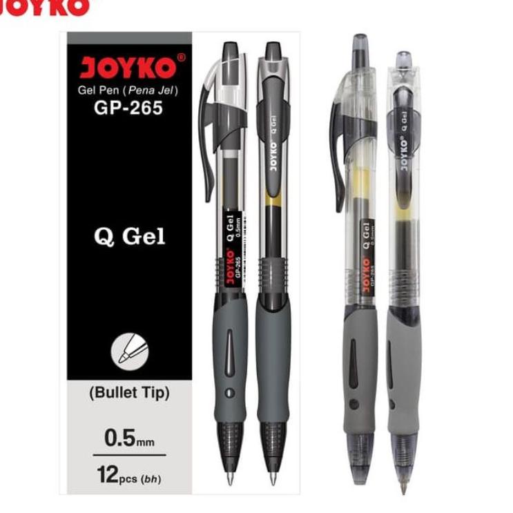 

Update Hemat Pulpen Gel Joyko Gp-265 Q Gel 0.5mm ( 1pak/12pcs )