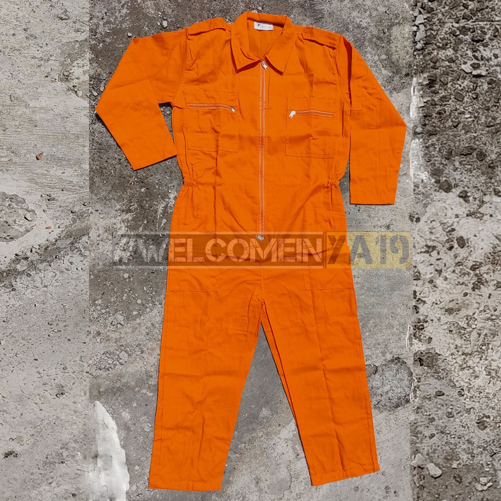 Baju Mekanik Overall / Baju Mekanik / Baju Bengkel