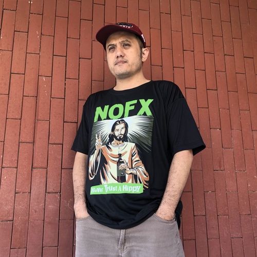 Kaos NOFX Tshirt Casual Unisex New Cotton T - SHIRT [BISA COD] New 100% Cotton Tees