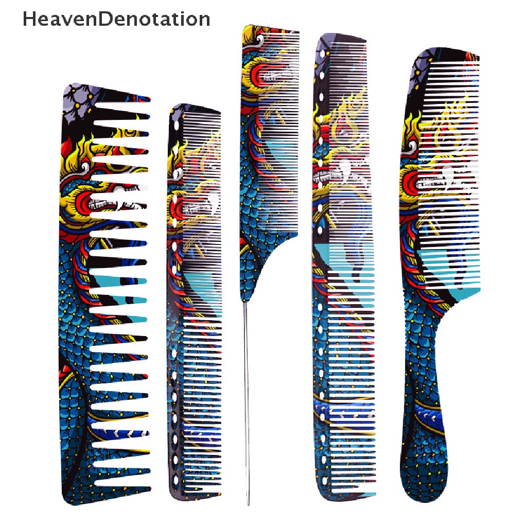 [HeavenDenotation] Fashion Style Profesional Barber Hair Cutg Comb Salon Hairdressing Sisir Rambut HDV