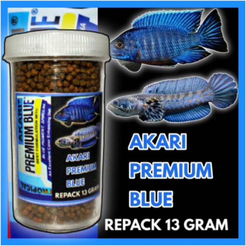 Pelet Akari Premium Blue - 20 Gram