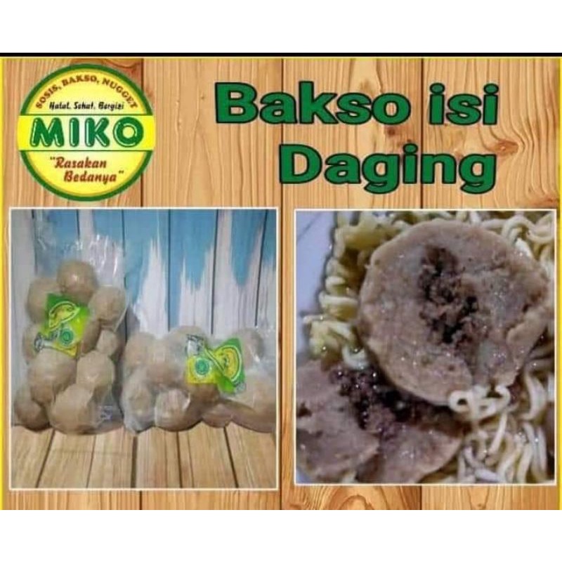 

bakso isi daging