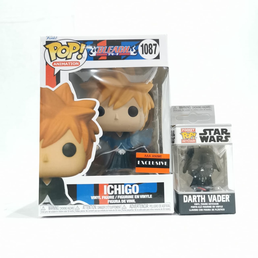 ACTION FIGURE FUNKO POP ANIMATION 1087 ICHIGO KUROSAKI BLEACH