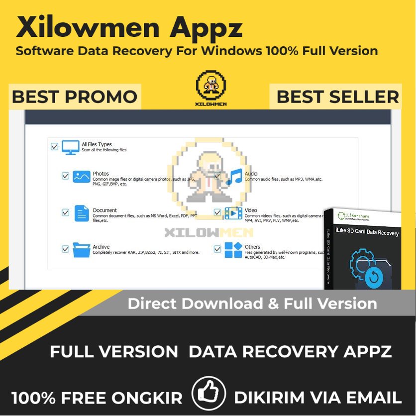 [Full Version] iLike SD Card Data Recovery Pro Lifetime Data Recovery WIN OS