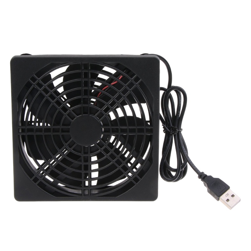 Bt Router Cooling Silent Fan Untuk Casing Komputer Pendingin CPU Tambang Pendingin Komputer