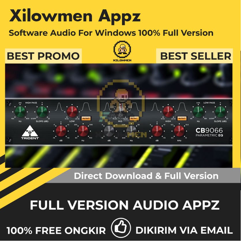 [Full Version] Trident Audio Developments CB9066 EQ Pro Lifetime Audio Software WIN OS