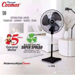 Kipas Angin Berdiri Stand Fan Cosmos 16-SDB