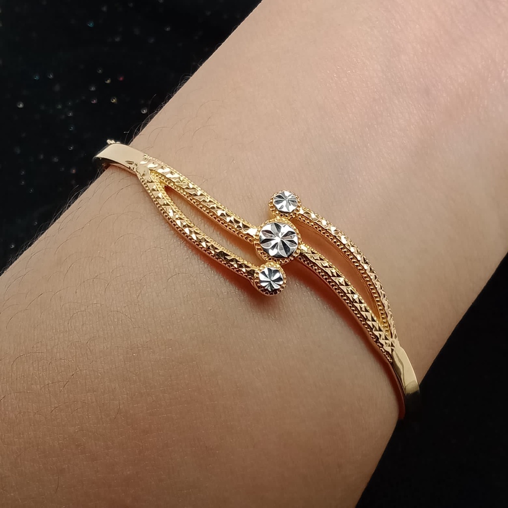 Gelang emas 17k - 5.95 gr kadar 750 - 4209