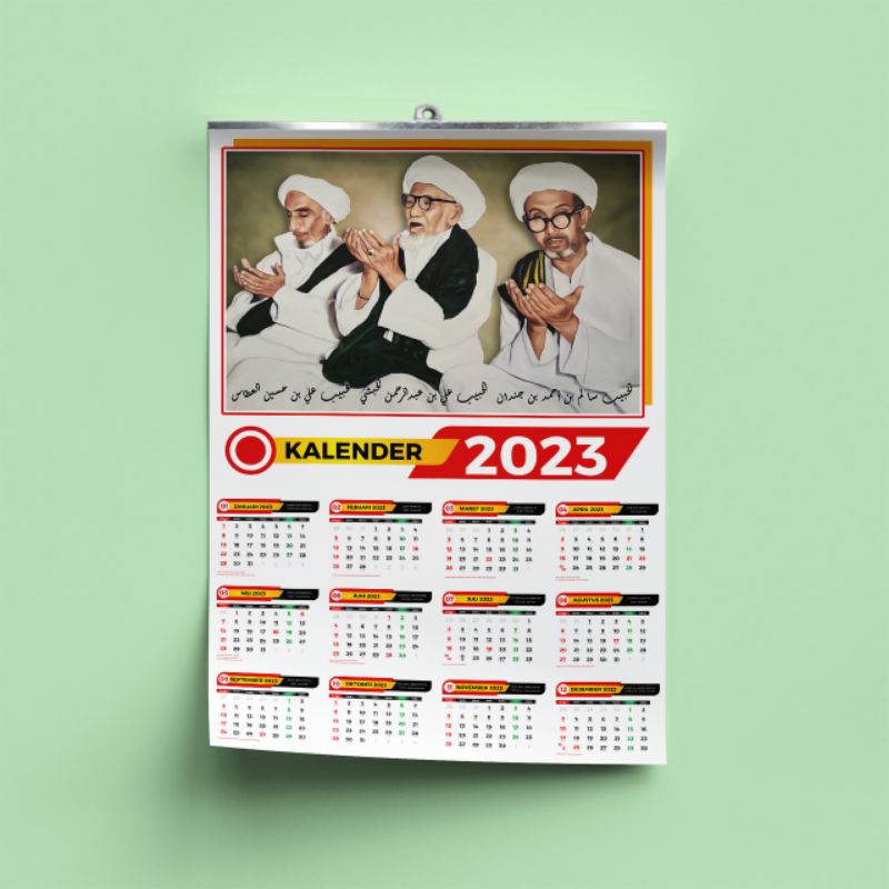 

Kalender 2023 / Kalender Ulama / Kalender Tiga Serangkai 01 / Kalender Custom