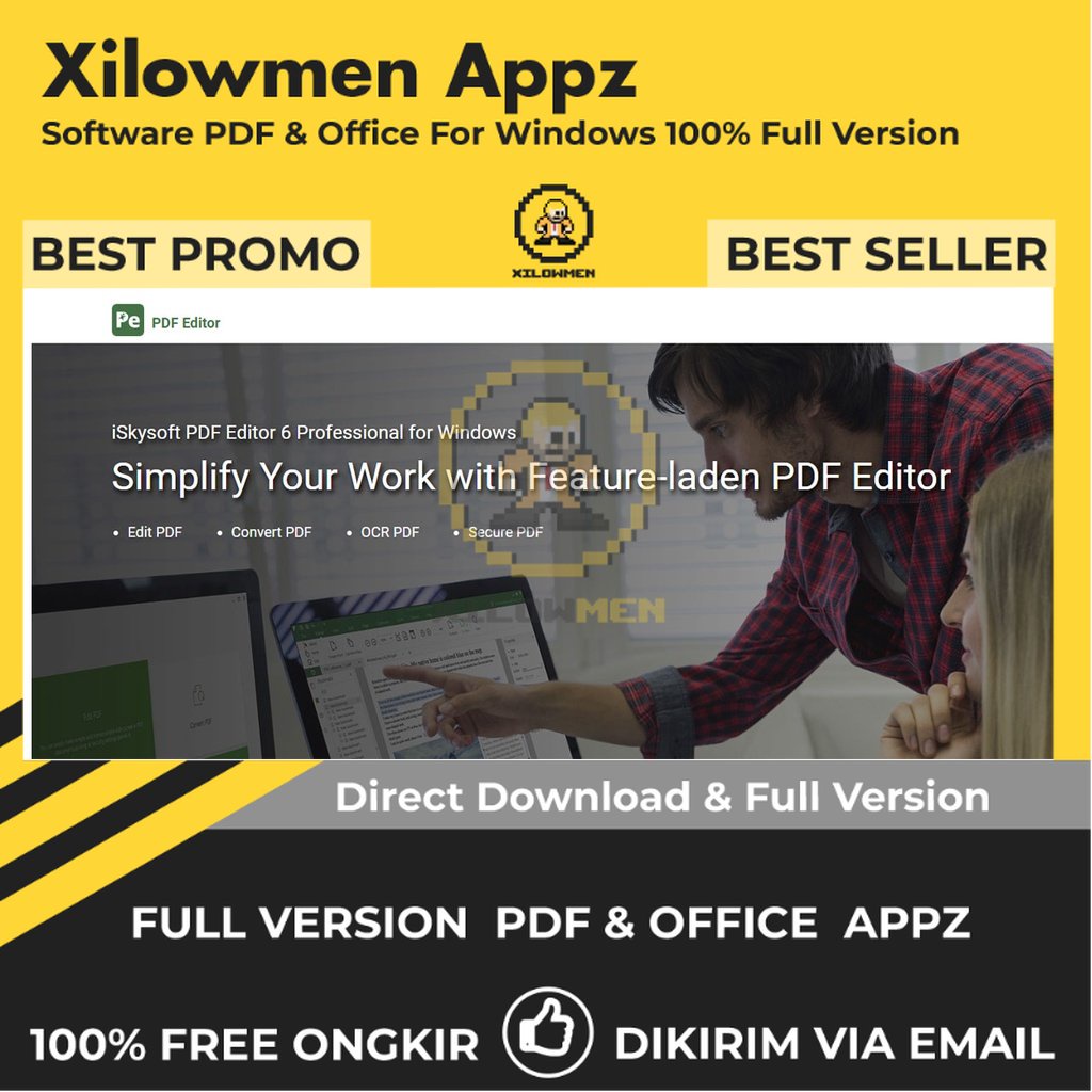 [Full Version]  iSkysoft PDF Editor Professional Pro PDF Office Lifetime Win OS