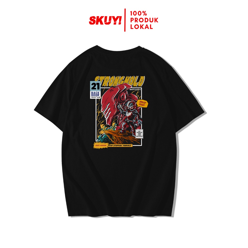 Skuy Kaos Dewasa Hitam Unisex | Stronghold SKY182