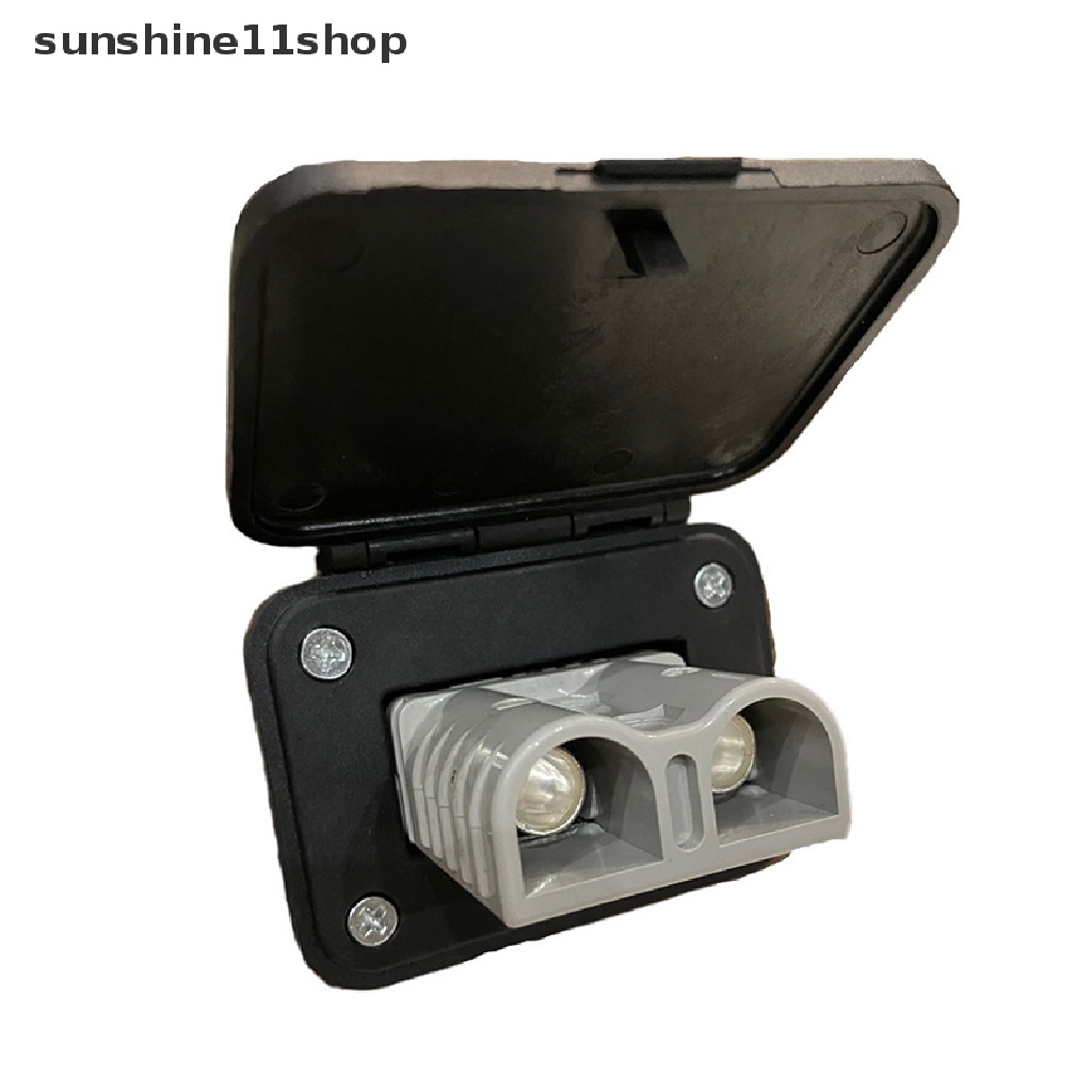 Sho 120A Kompatibel Dengan Anderson Plug Kit Flush Mount Panel Dengan Cover Untuk Caravan Connector Panel Mount Socket N