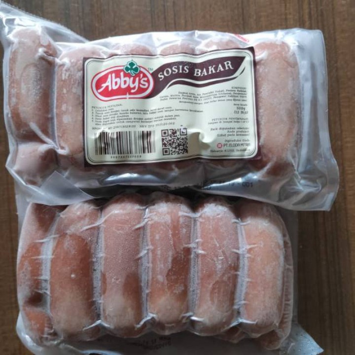 ABBYS SOSIS BAKAR MINI 500 GR 12 PCS X 15