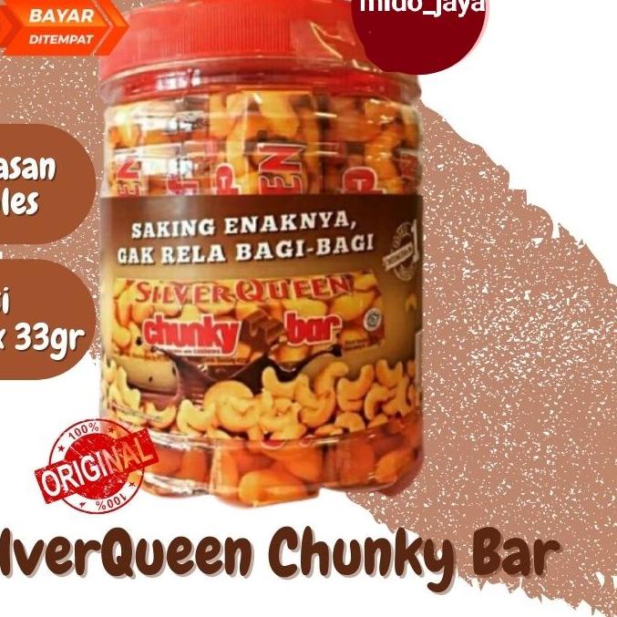 

➾ Silver queen chunky bar ⅍