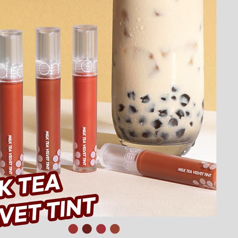 ➣ [NEW VELVET] ROMAND Milk Tea Velvet Tint (4 Colors)  ♢