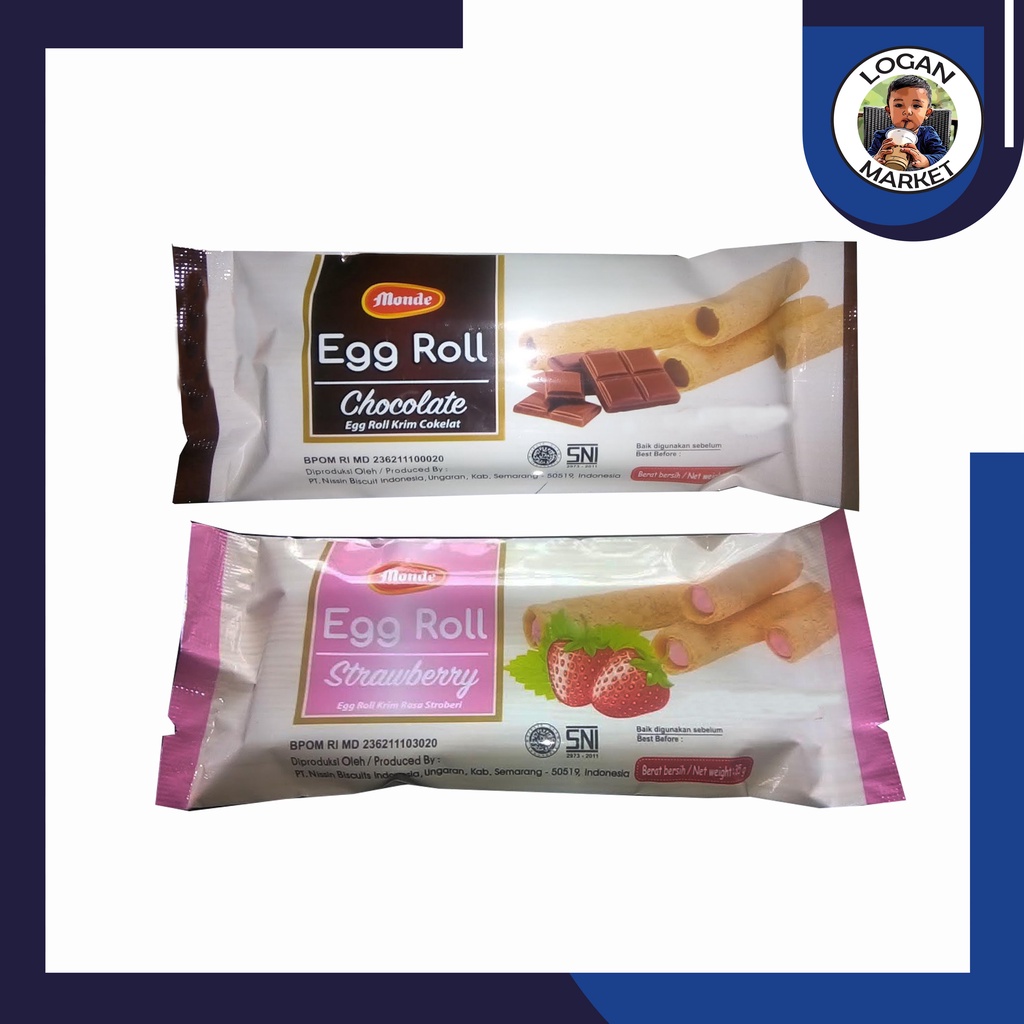 

Monde Egg Roll Stick Stik 10Pcs 10 Pcs Coklat Strawberry Cheese