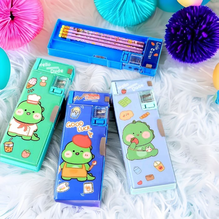 

Tempat pencil lucu unik aesthetic / kotak pencil / pencil case / xinpinmei xpm-533