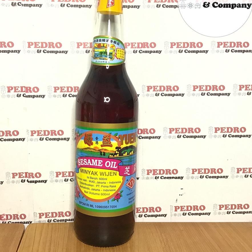 

☆ Yuen yick sesame oil minyak wijen 600 ml - TTS ▲