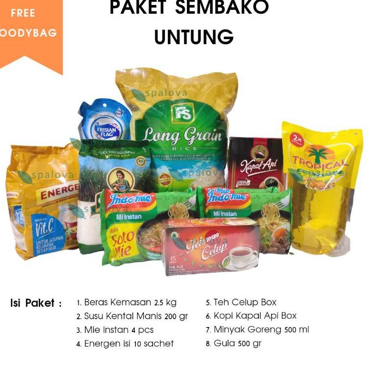 

Special Edition.. PAKET SEMBAKO UNTUNG 37