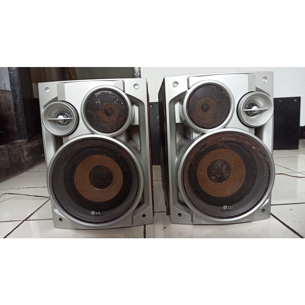 Speaker/salon compo LG MDD72 sepasang suara mantabs..