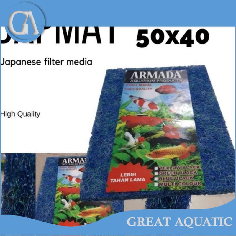 Media filter japmat UK 50x40x5cm Media filter air aquarium high quality ori