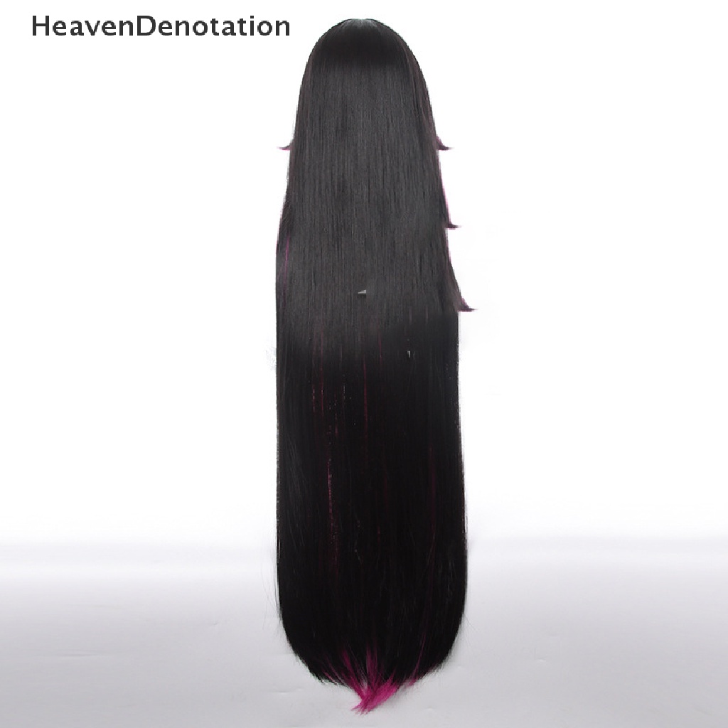 [HeavenDenotation] Genshin Impact Columbina Cosplay Wig Rambut Palsu Cosplay Genshin Impact Fatui 110cm HDV