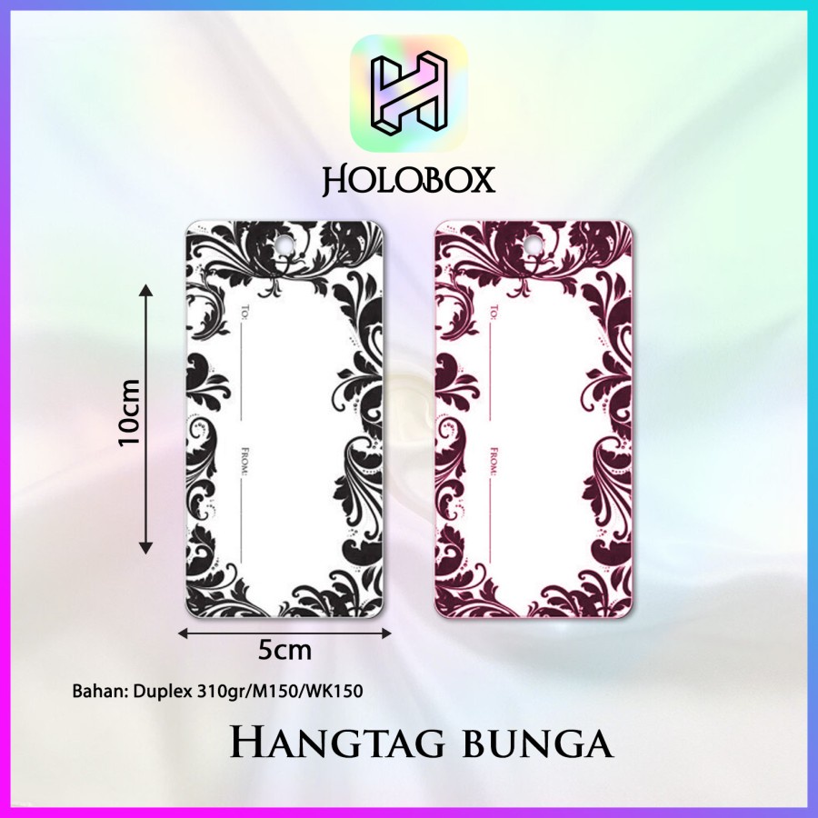 

Hangtag / Premium / Murah / Label / Hiasan / Aksesoris / Kartu Ucapan / Box / H100