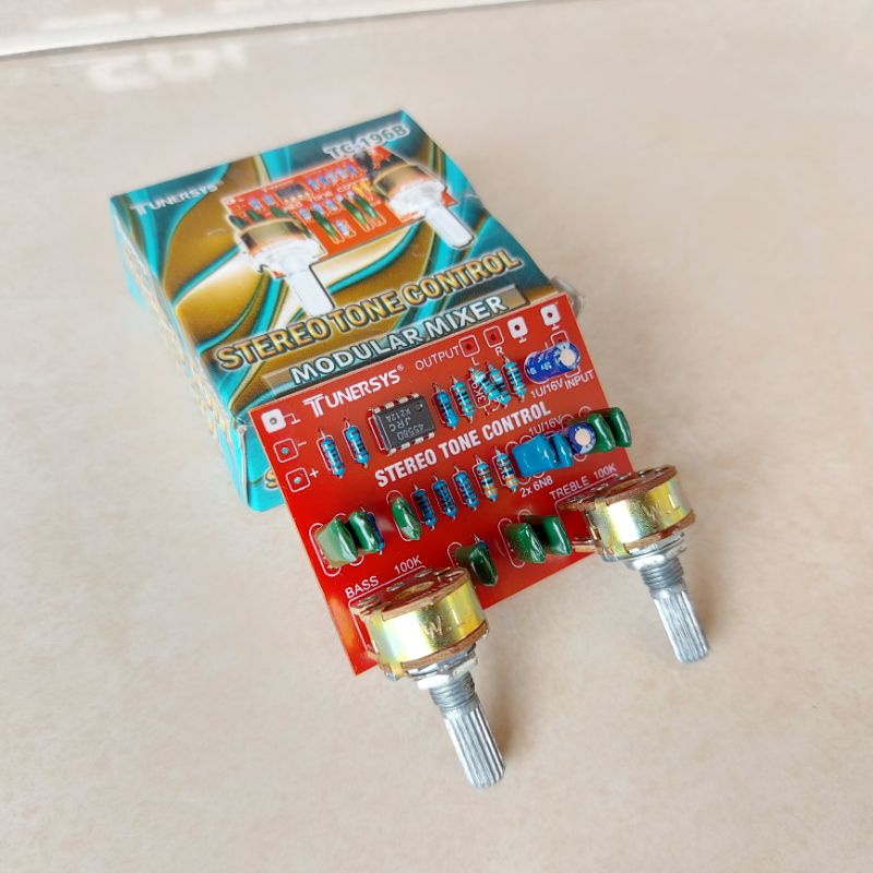 Kit Tone Control Stereo 2 Pot Tunersys / Tone Stereo 2 Pot / Type TC 196B