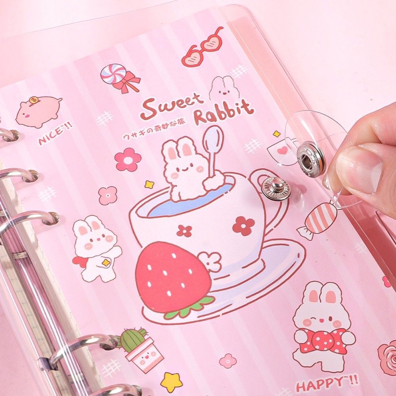 Binder Diary DIY Note Agenda Journal A6 Buku catatan 100 lembar