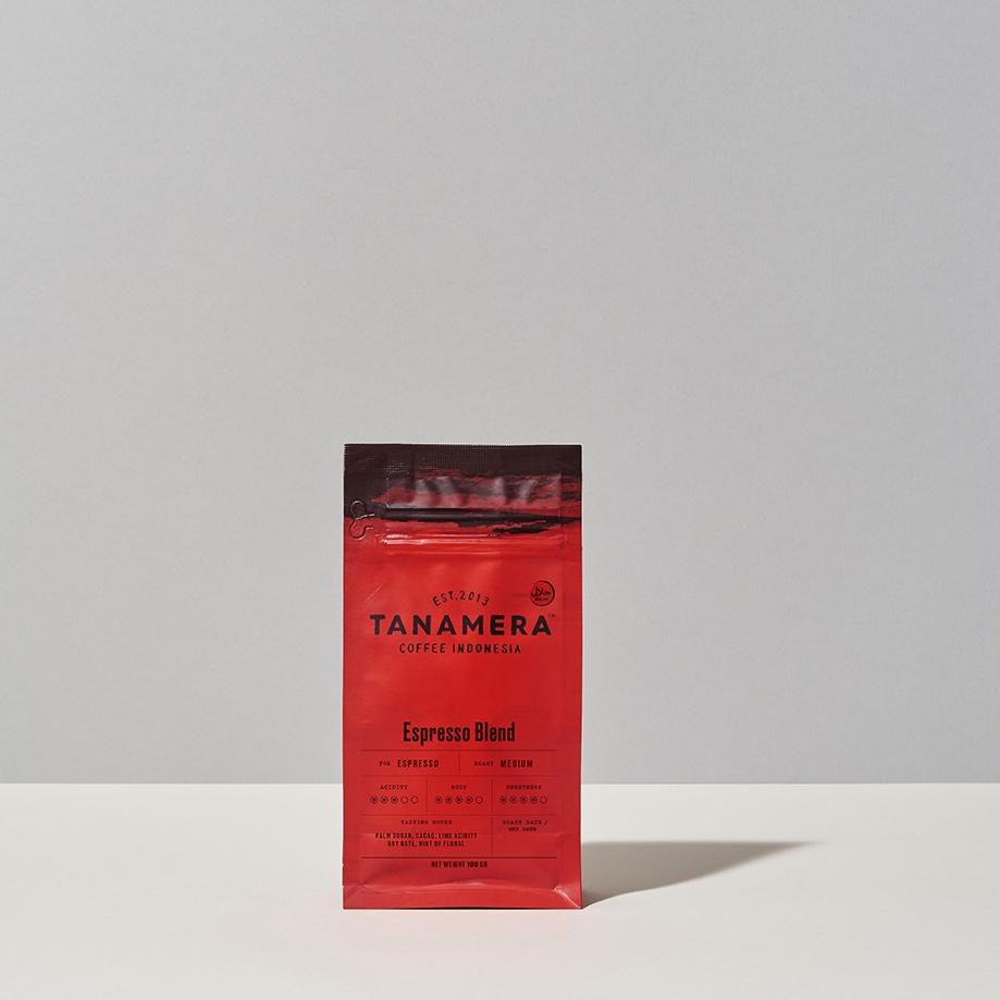 

♦ Kopi Arabika Tanamera Coffee Espresso Blend 100Gr ➤