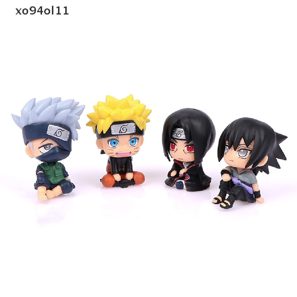 Xo 1PCS Anime Figure Uzumaki Naruto Kakashi Q Figural Nendoroid PVC Model Hadiah OL