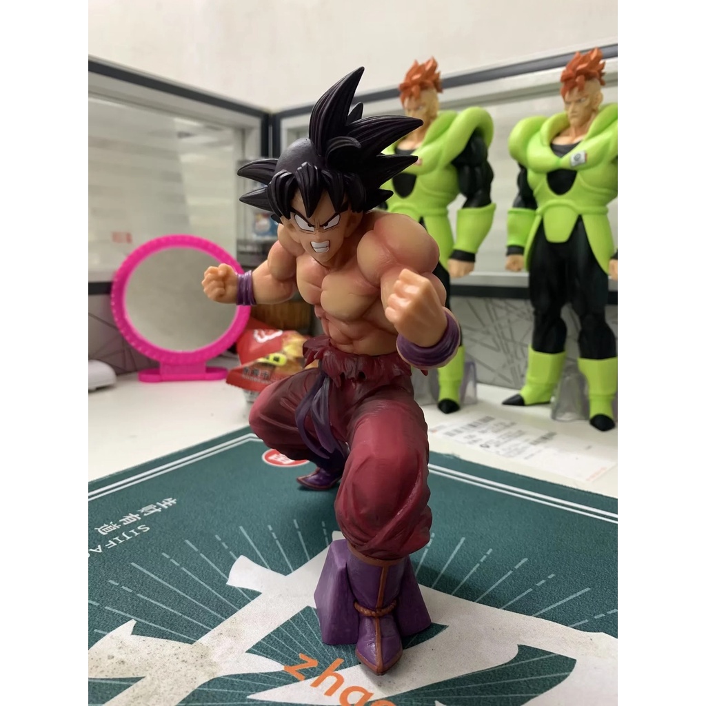Mainan Model Figure Anime Dragon Ball Z Son Goku kaiouken