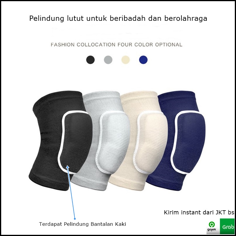 Pelindung Lutut Knee pad pelindung saat beribadah muslim pelindung lutut kulit pelindung sikut Ada BANTALAN