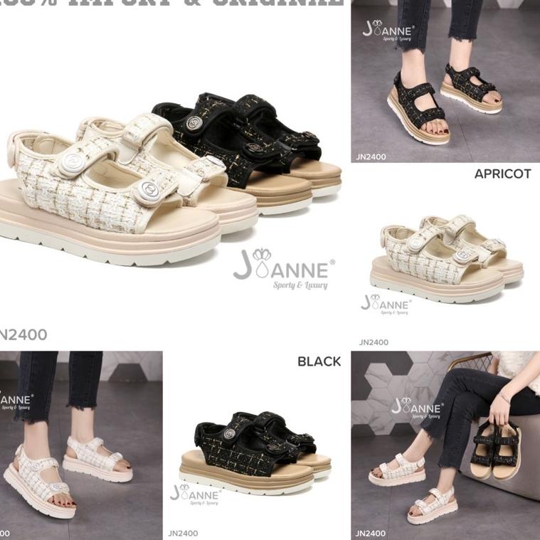 Terbaik RESTOCK [ORINAL] JOANNE Wedges Sepatu Gunung Sandal Wanita