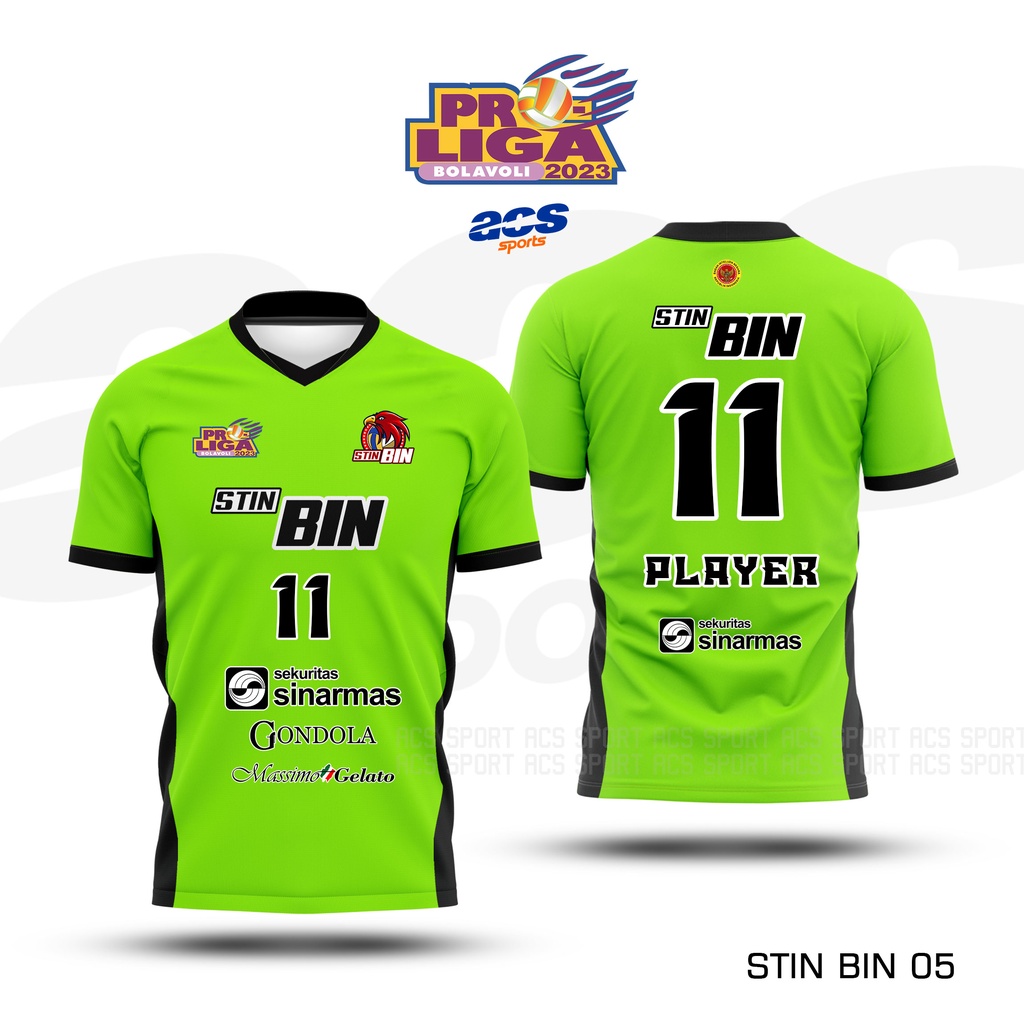 Jual JERSEY STIN BIN PROLIGA 2023 (Free Nama, Nomor) Shopee Indonesia
