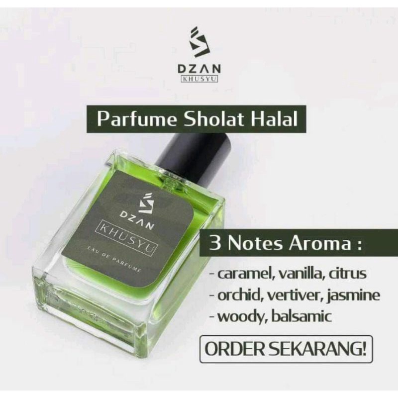 Dzan KHUSYU EDP 35ml Parfume sholat tahan lama