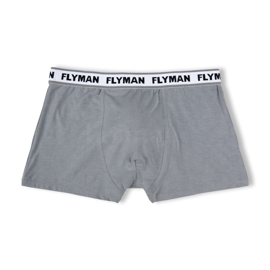 Flyman Celana Dalam Boxer Pria 1 Pcs Premium Modal Fabric FM 3056 good