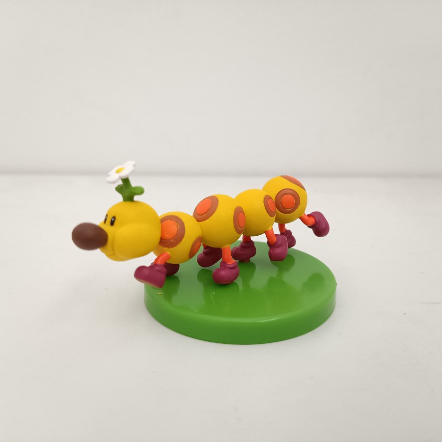 Super Mario Figure Wiggler With Base ORI Nintendo