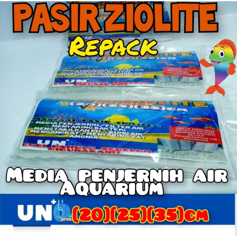 PASIR ZIOLITE MEDIA PENJERNIH AIR AQUARIUM/AQUASCAPE REPACK