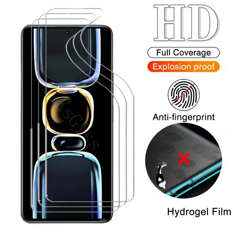 Full Coverage HD Clear Soft Hydrogel Film/Film Pelindung Layar Anti Gores &amp; Anti Sidik Jari Kompatibel Dengan Redmi K60 Series