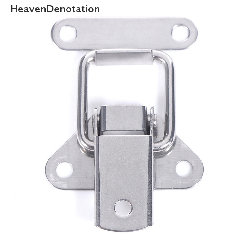 [HeavenDenotation] Pengait Pengunci Kotak Perkakas Stainless Steel304Metal Toggle Catch Clasp Engsel Muat HDV