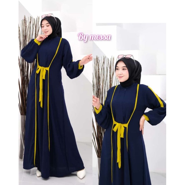 gamis abaya tali
