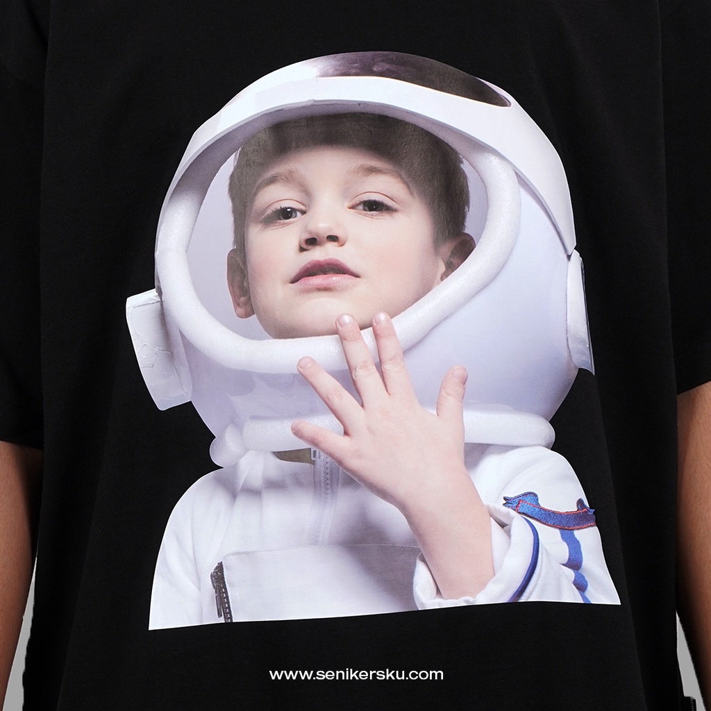 ADLV Astronaut Black Tee