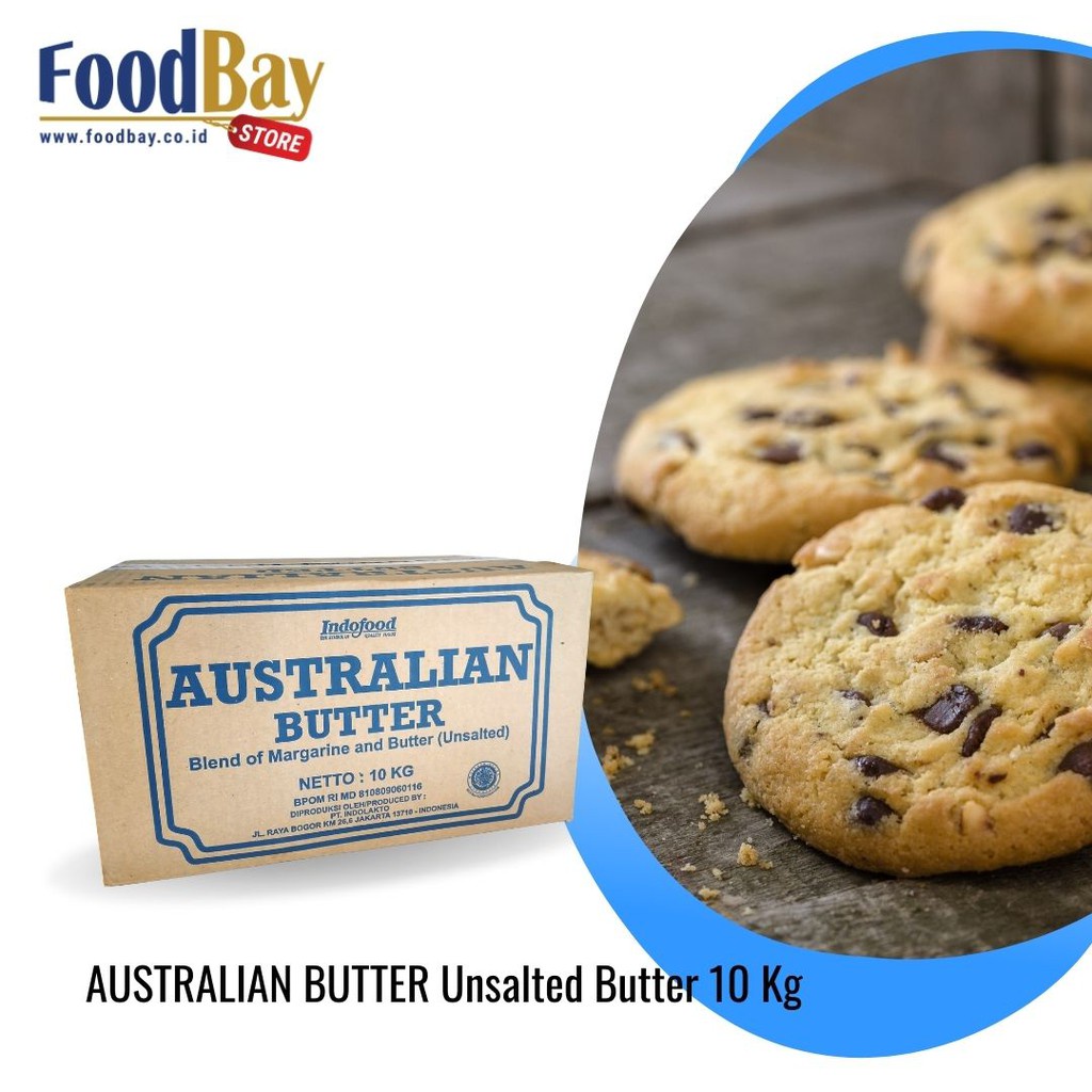 AUSTRALIAN BUTTER Unsalted Butter 10 Kg / Mix Margarin &amp; Mentega Tawar 10000 Gr