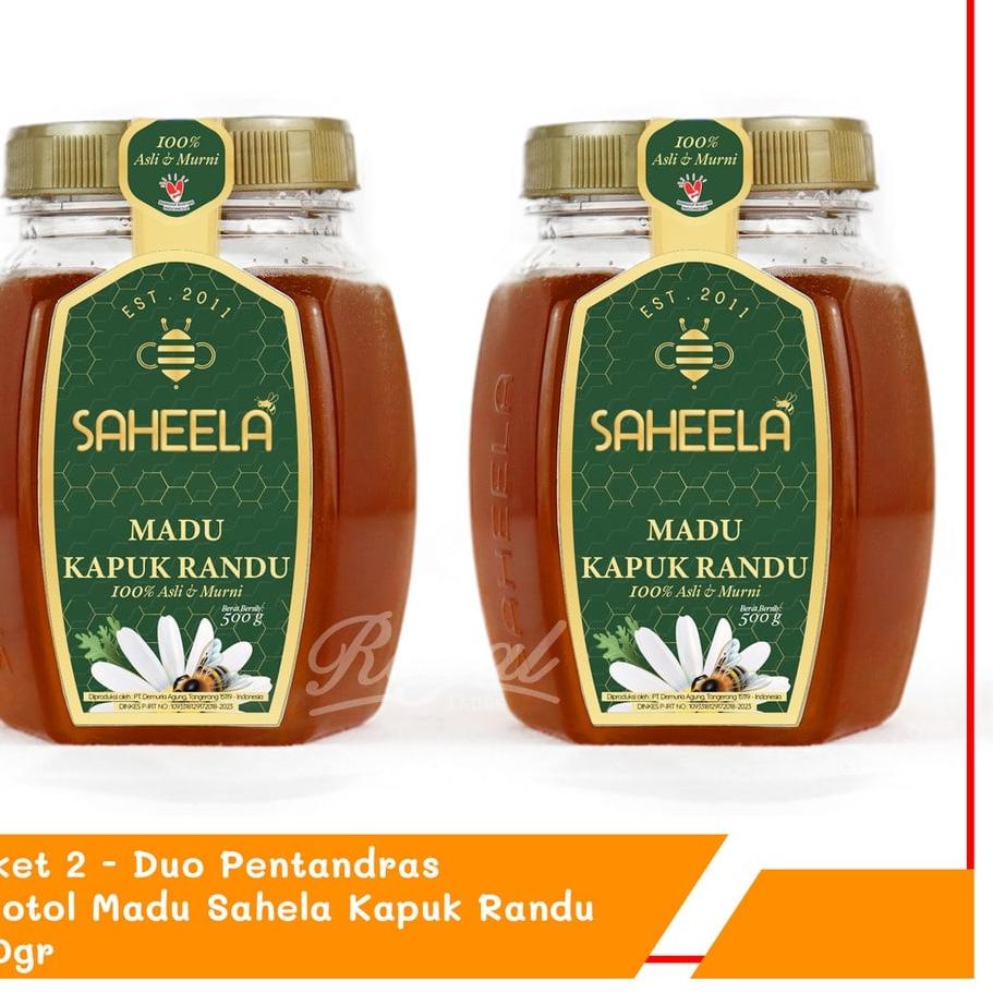 

♜ Saheela 2 Botol Murni Kapuk Randu Saheela 500gr [Paket Tenang] Berlisensi ♘